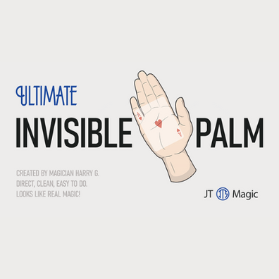 Ultimate Invisible Palm BLUE by JT - Trick